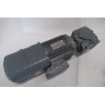 158 RPM 1,5 KW Asmaat 25 mm, geremd IE3. Unused. 